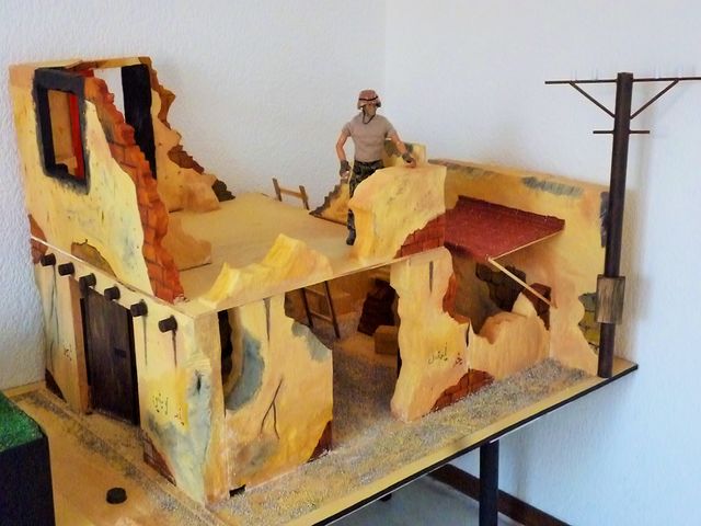 ruina militar 1/6 escala